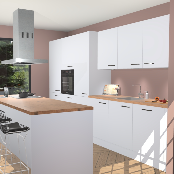 Sneeuwwitte keuken Straatsburg 50520