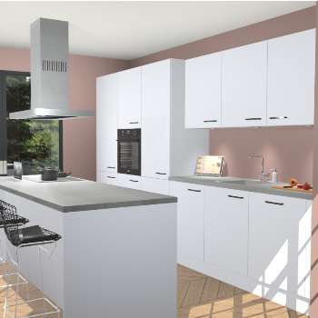 Sneeuwwitte keuken Straatsburg 50585