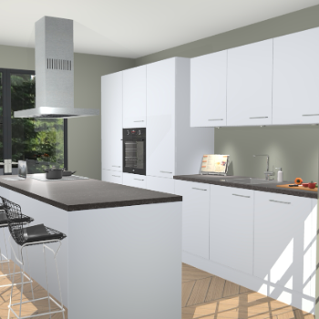 Sneeuwwitte keuken Straatsburg 50564