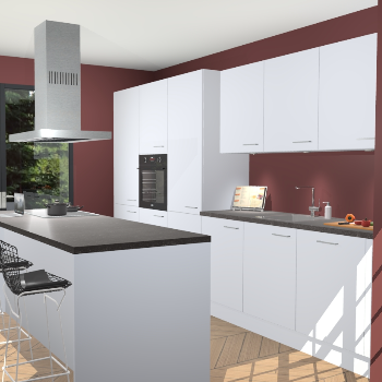 Sneeuwwitte keuken Straatsburg 50571