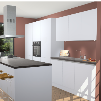 Sneeuwwitte Greeploze keuken Straatsburg 50576