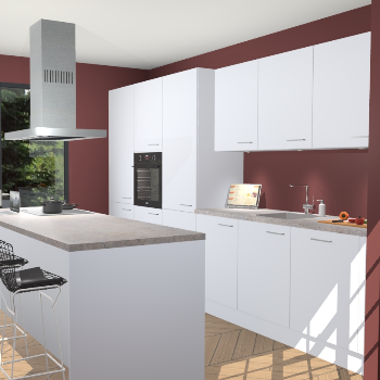 Sneeuwwitte keuken Straatsburg 50573