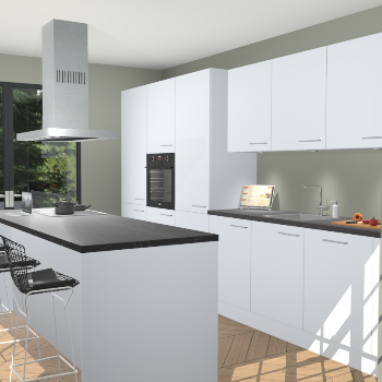 Sneeuwwitte keuken Straatsburg 50569