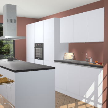 Sneeuwwitte Greeploze keuken Straatsburg 50579