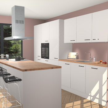 Zijdegrijze keuken Straatsburg 50656