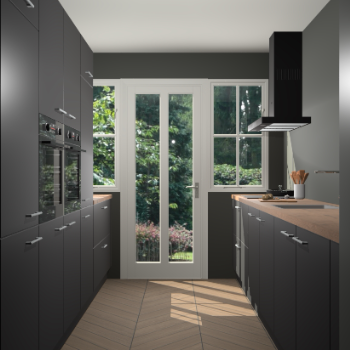 Zwarte keuken Olympia 88679