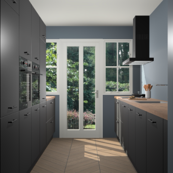 Zwarte keuken Olympia 88682