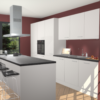 Zijdegrijze keuken Straatsburg 50772