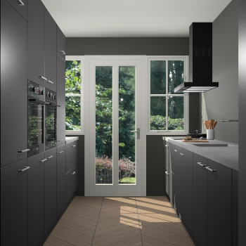 Zwarte keuken Olympia 88685