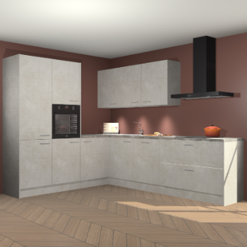 Beton opaal keuken Parla 87940