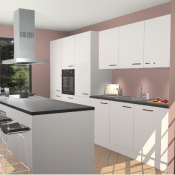 Zijdegrijze keuken Straatsburg 50788