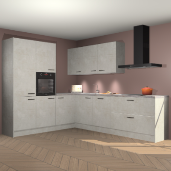 Beton opaal keuken Parla 87962