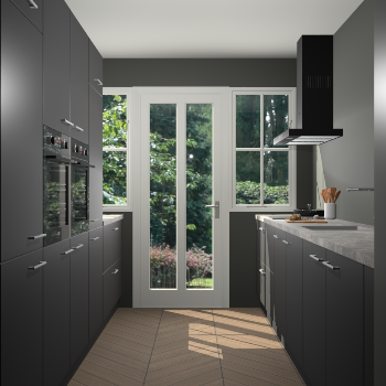 Zwarte keuken Olympia 88698