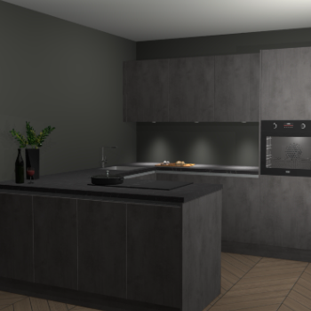  Beton Antraciet greeploze keuken Rosario 70672