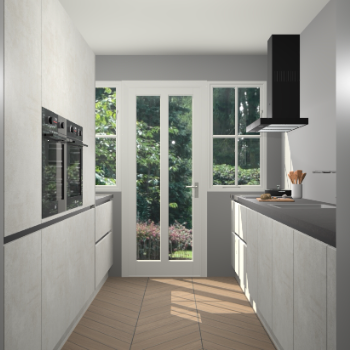 Beton Opal greeploze keuken Olympia 88869