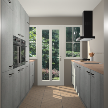 Beton Parelgrijs keuken Olympia 88894