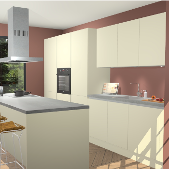 Magnolia Greeploze keuken Straatsburg 51106