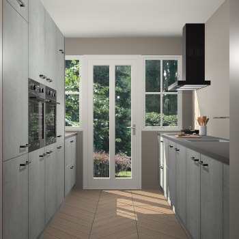 Beton Parelgrijs keuken Olympia 88910