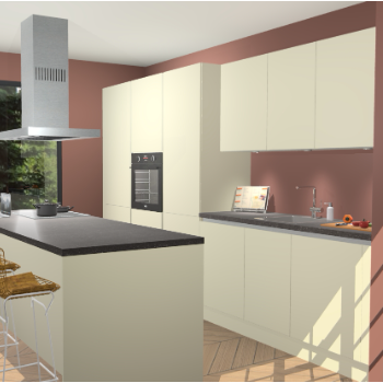 Magnolia Greeploze keuken Straatsburg 51138