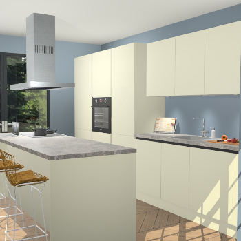 Magnolia Greeploze keuken Straatsburg 51151