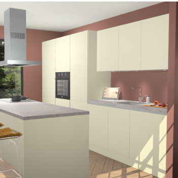 Magnolia Greeploze keuken Straatsburg 51140