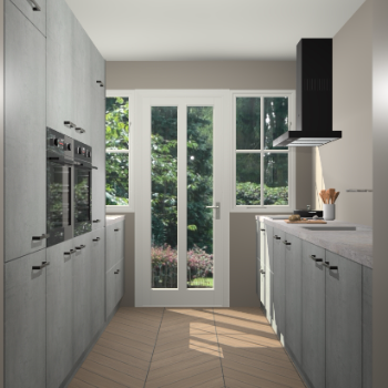 Beton Parelgrijs keuken Olympia 88922