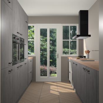 Beton Antraciet keuken Olympia 88934