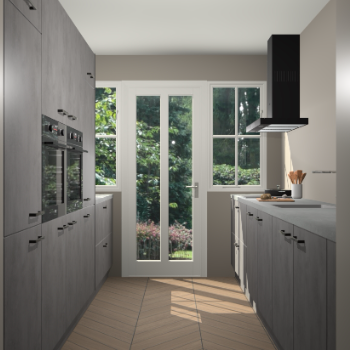 Beton Antraciet keuken Olympia 88941