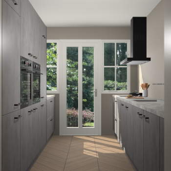 Beton Antraciet keuken Olympia 88954