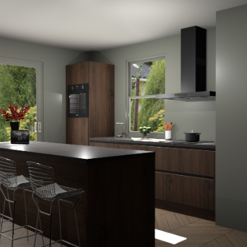 Noten greeploze keuken Toulouse 51957