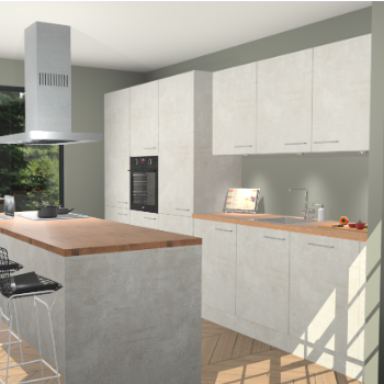 Beton Opal keuken Straatsburg 50842