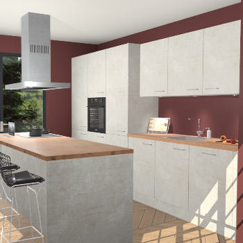 Beton Opal keuken Straatsburg 50862