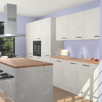 Beton Opal keuken Straatsburg 50864