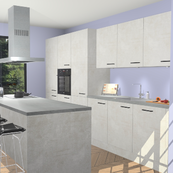 Beton Opal keuken Straatsburg 50922