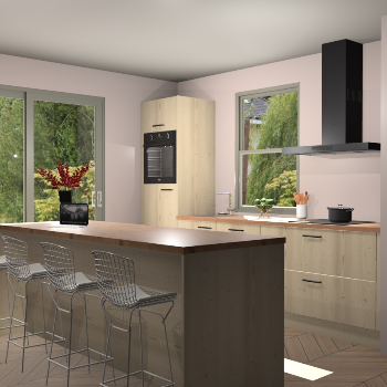 Vuren keuken Toulouse 52033