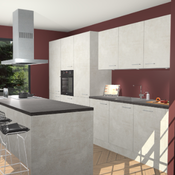 Beton Opal keuken Straatsburg 51053