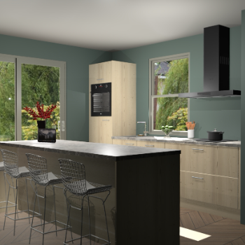 Vuren keuken Toulouse 52096