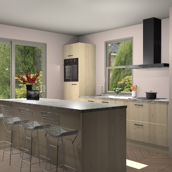 Vuren keuken Toulouse 52098