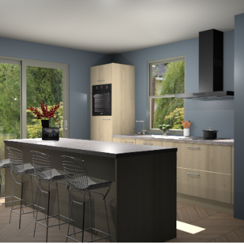 Vuren keuken Toulouse 52107