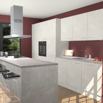 Beton Opal keuken Straatsburg 51055