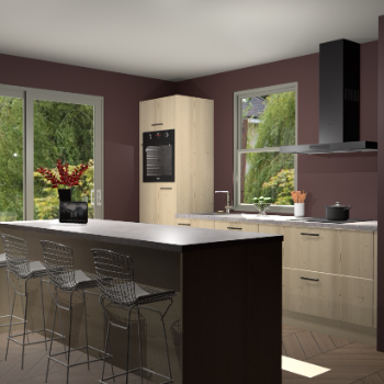 Vuren keuken Toulouse 52111