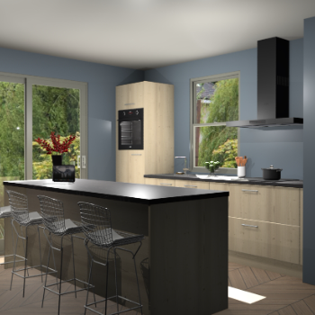 Vuren keuken Toulouse 52150