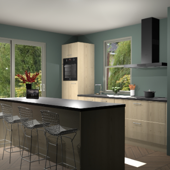 Vuren keuken Toulouse 52151