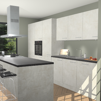 Beton Opal keuken Straatsburg 51052