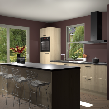 Vuren keuken Toulouse 52154