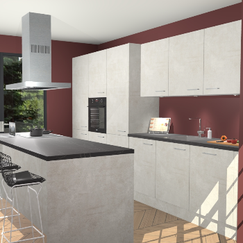 Beton Opal keuken Straatsburg 51056