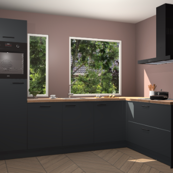 Onyxgrijze keuken Cannes 70915