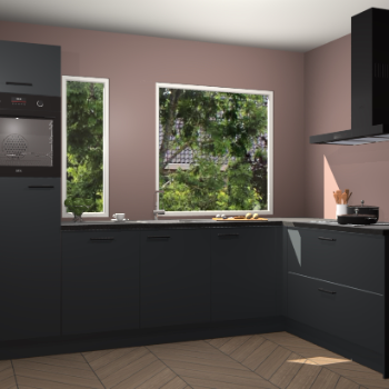 Onyxgrijze keuken Cannes 70927