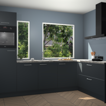 Onyxgrijze keuken Cannes 70932