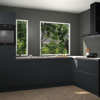 Onyxgrijze keuken Cannes 70942